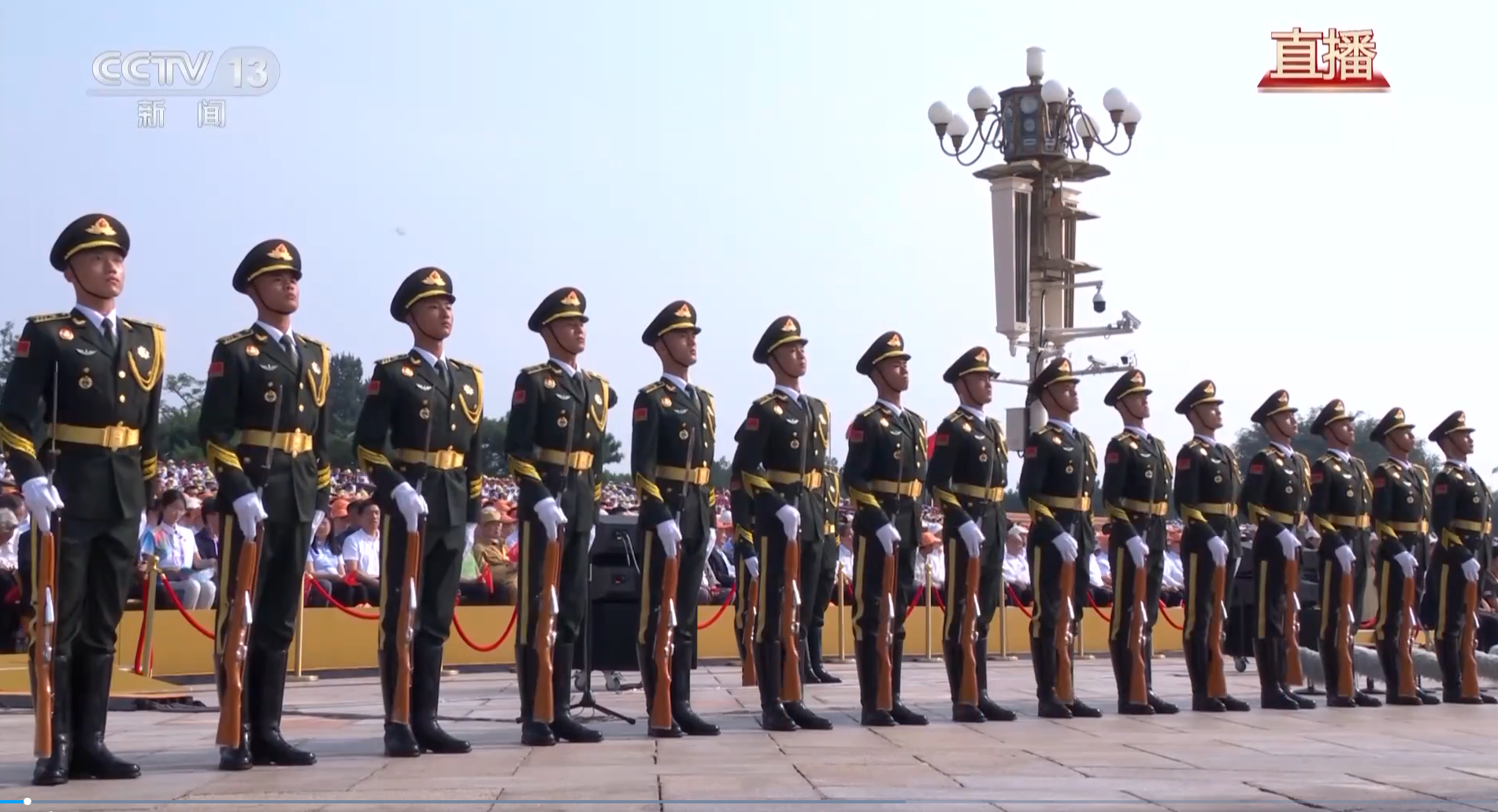 科建公司組織員工集體觀看紀念抗戰勝利80周年閱兵儀式